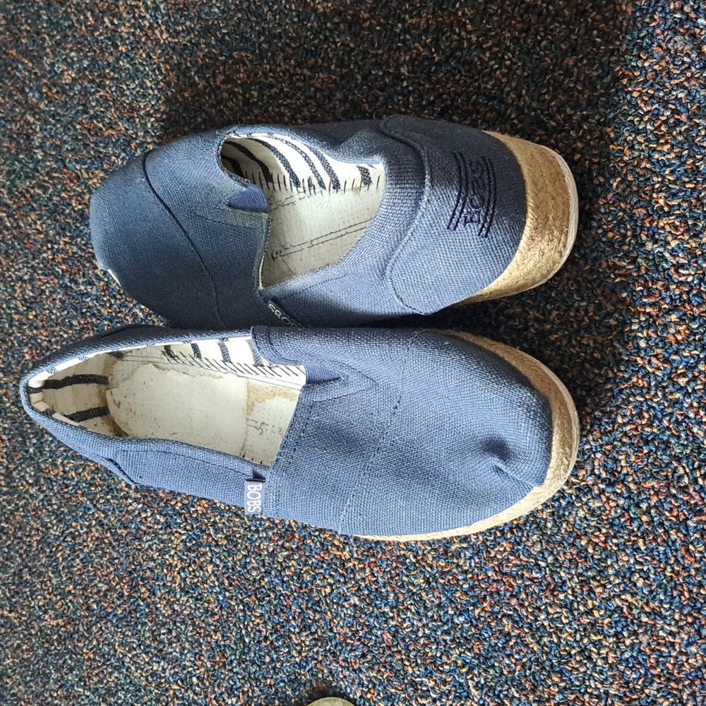 Blue BOBS Slip-On Shoes
